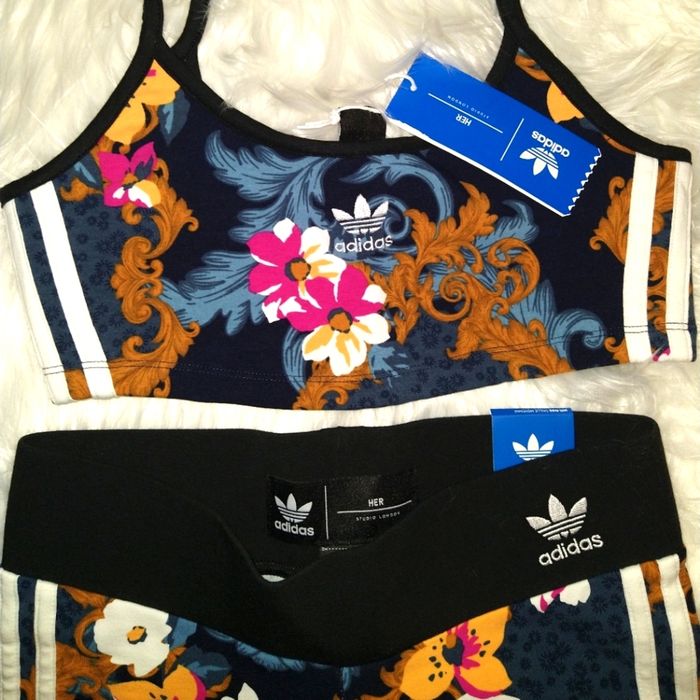 Adidas Women's Biker 2pc outfit